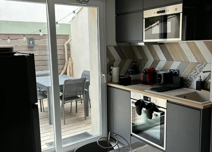 Les Flamants Roses La Capte T2 4 Personnes 200m De La Lejlighed *